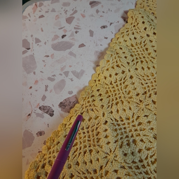 Vintage crochet skirt, size L - Picture 2 of 9